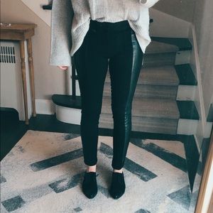 Club Monaco Leather Pants, Size 0